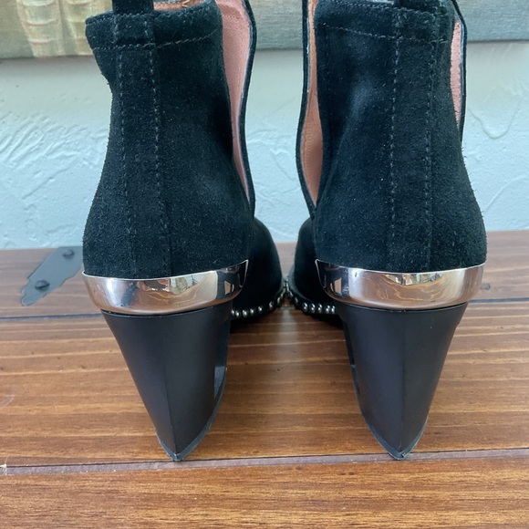 JEFFERY CAMPBELL BLACK SUEDE ANKLE BOOTS - Picture 5 of 8